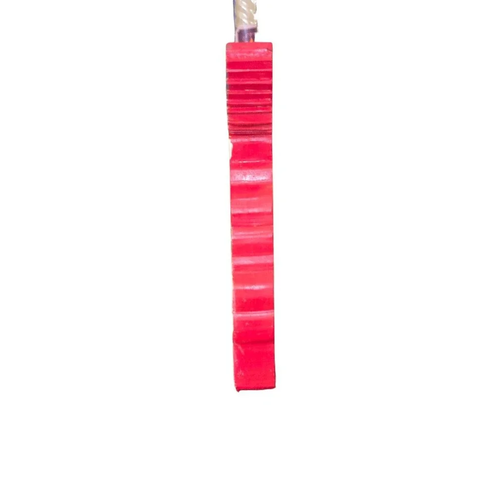 Handcrafted Red & White Santa‎ Claus Wooden Taper Candle Holder 11.5